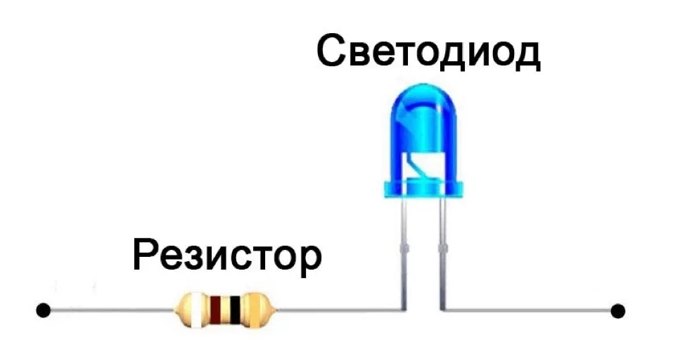 Свързване на светодиод към 12 волта