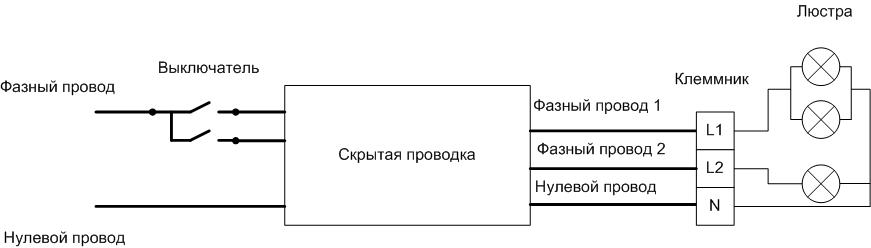 Верига с три проводника