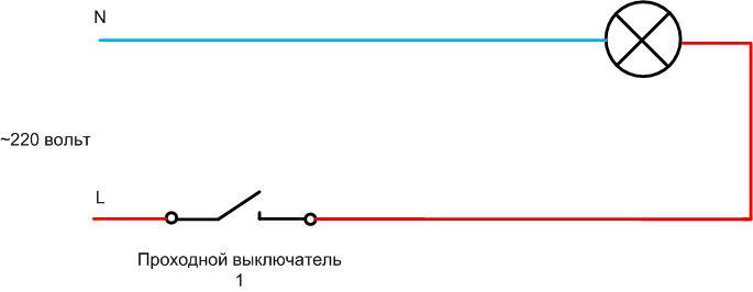 Как да инсталирате ключ за осветление с един ключ - схеми на окабеляване